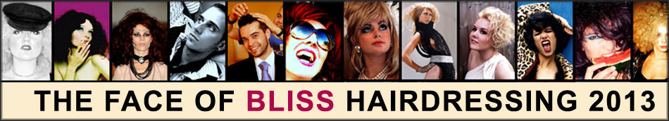 THE FACE OF BLISS HAIRDRESSING 2013