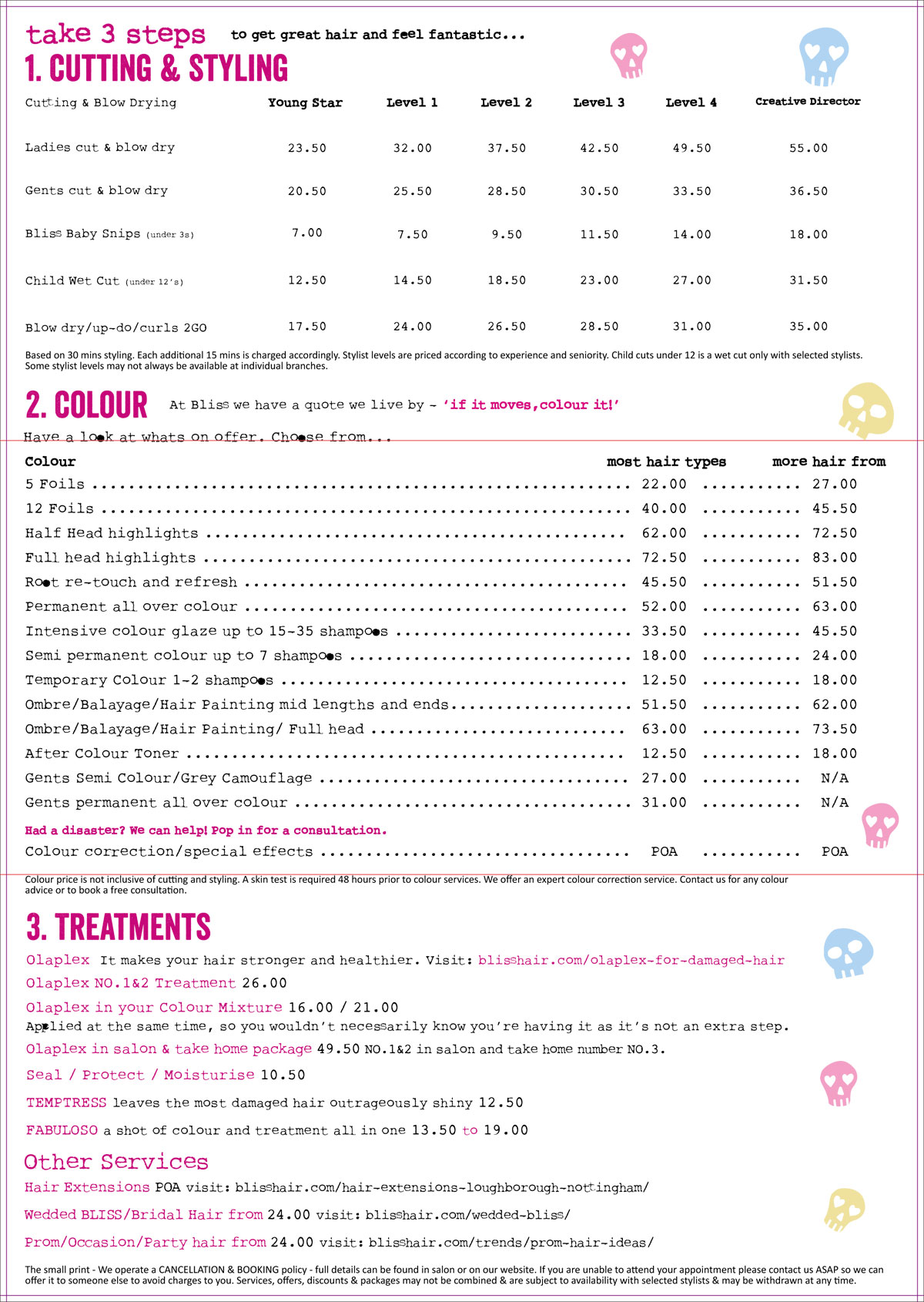 Great hair at top prices at hairdressers in Nottingham and Loughbourough Great hair at top prices at hairdressers in Nottingham and Loughbourough