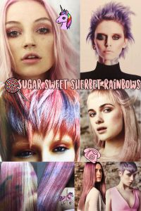 candy inspired hair colour trend, bliss hair salons, nottingham, loughborough
