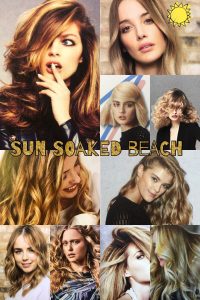sun soaked beach hair, bliss hair salons, nottingham, loughborough