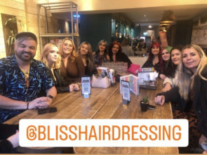 Team Day For All Bliss Hair Salons in Nottingham & Loughborough