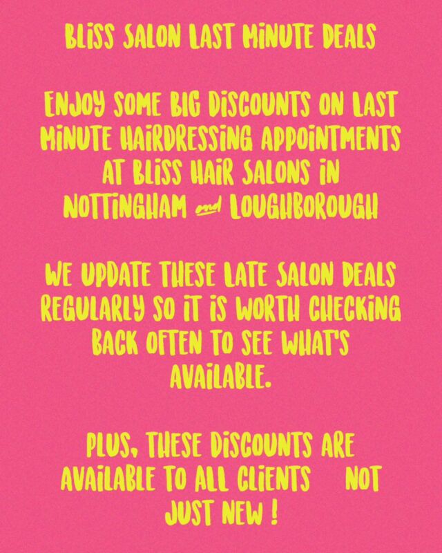 Expert haircuts at hairdressers in Nottingham & Loughbourough