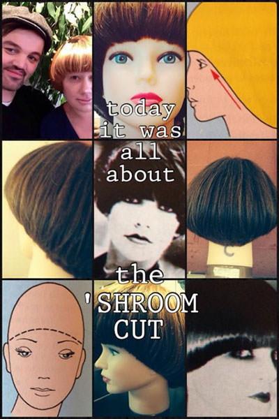 MUSHROOM CUT WORKSHOP WITH NICK