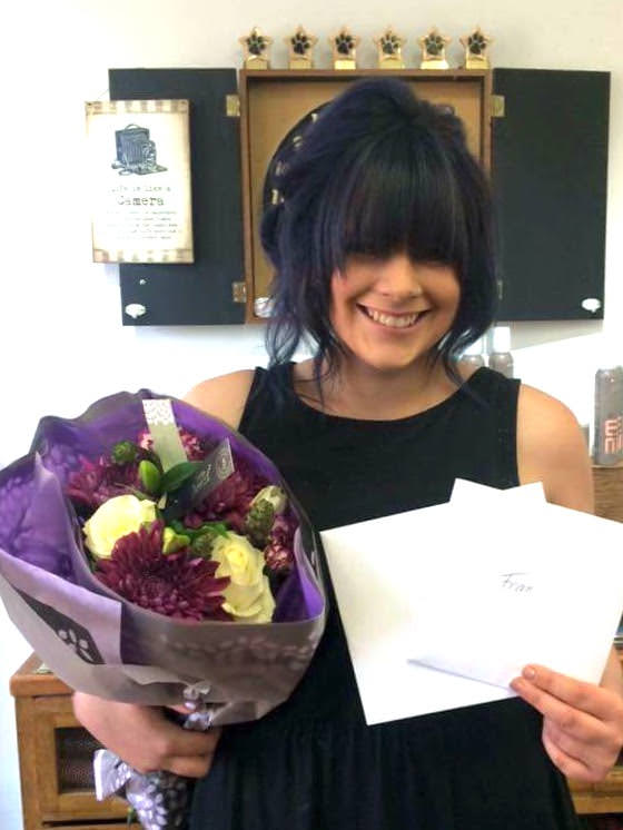 CONGRATULATIONS FRAN!