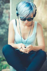 BLUE HAIR COLOUR TREND, Nottingham and Loughborough hair salons