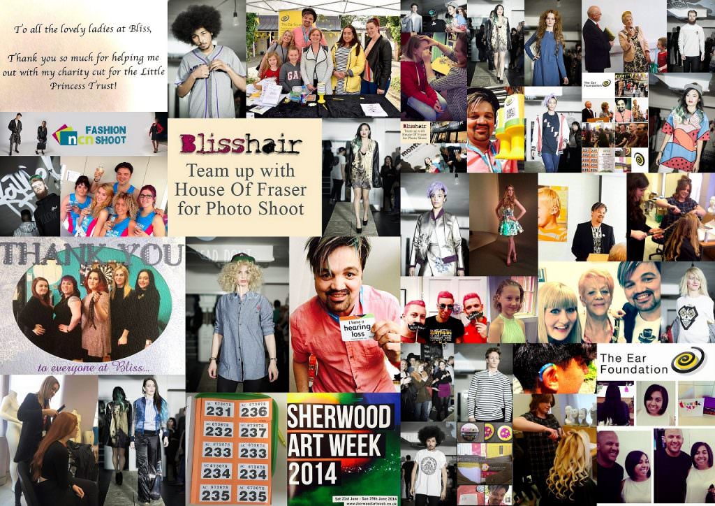 Bliss Charity Work & Support at Bliss Hair Salons in Nottingham & Loughborough