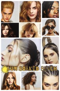 sun soaked beach hair, bliss hair salons, nottingham, loughborough