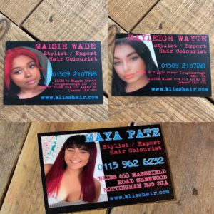 YOUNGSTAR Stylist at Bliss Hair Salons in Nottingham & Loughborough