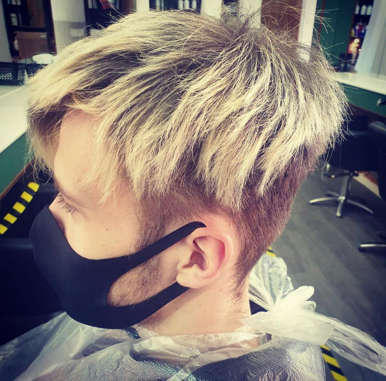 Masked Man 1 Bliss Hairdressing Salons in Nottingham & Loughborough, Masked Beauty Competition