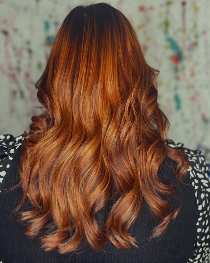 sunkissed auburn Bliss Salons Nottingham and Loughborough