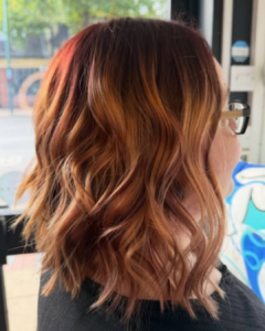 copper hair colour Bliss Salons copper hair colour Bliss Salons