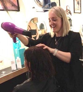 Gorgeous hair at Bliss Hair Salons do fundraiser