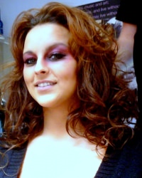 centre-parting-red-long-curly-hair