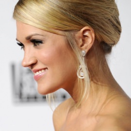 Carrie Underwood hair up prom graduation hair ideas