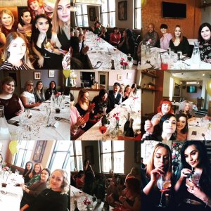 Awards ceremony at Bliss Hair Salon, Nottingham