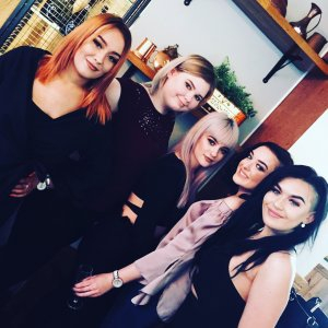 The bliss hairdressing team in nottingham